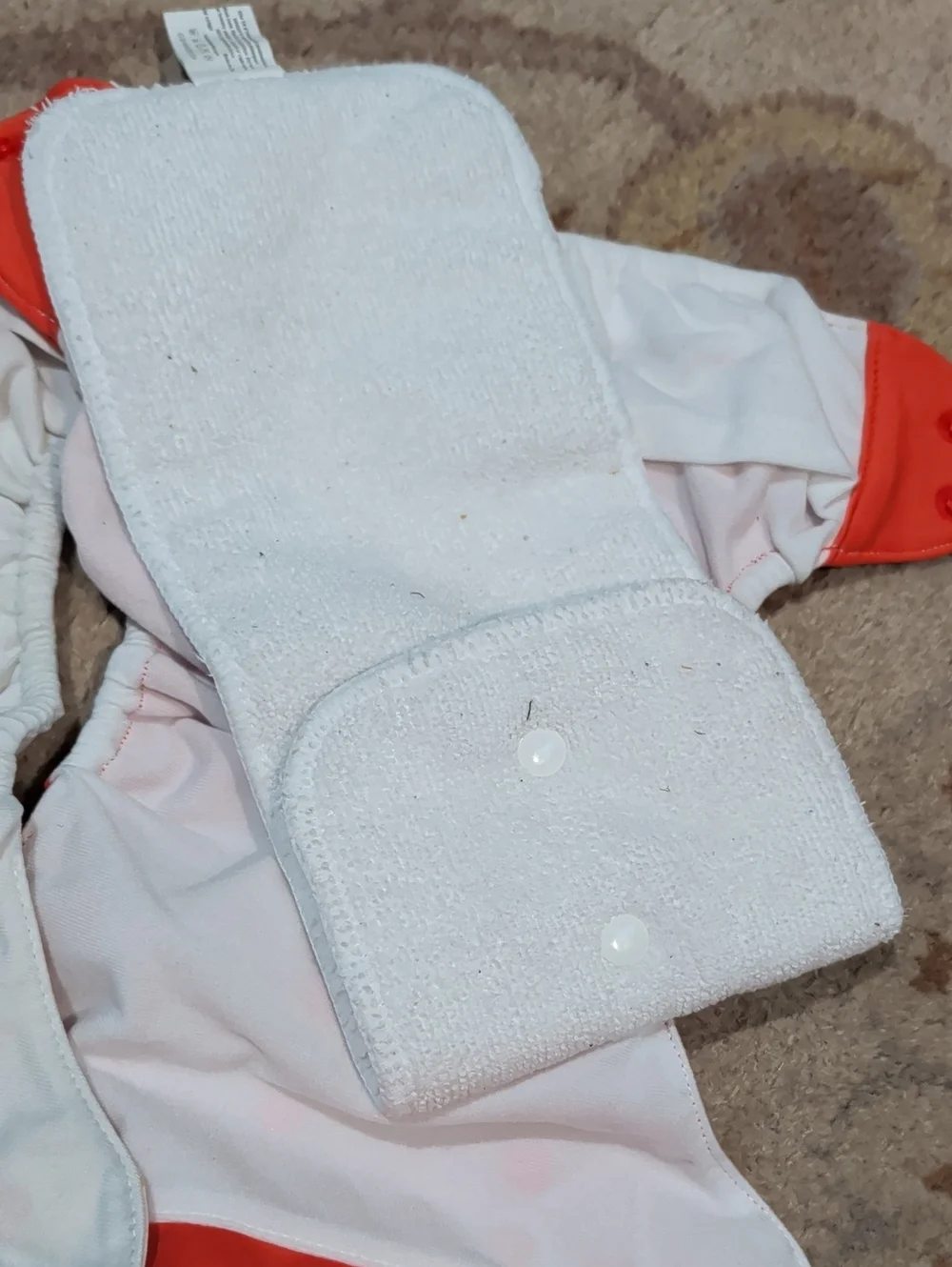 Bumgenius Reusable Orange Kids Cloth Diaper Cover 2 And 2 AIO
